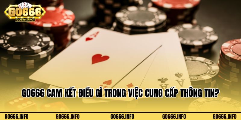 Go666 cam kết điều gì trong việc cung cấp thông tin?
