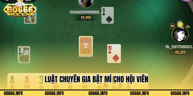 Luật chuyên gia bật mí cho hội viên chơi bài Phỏm Go666