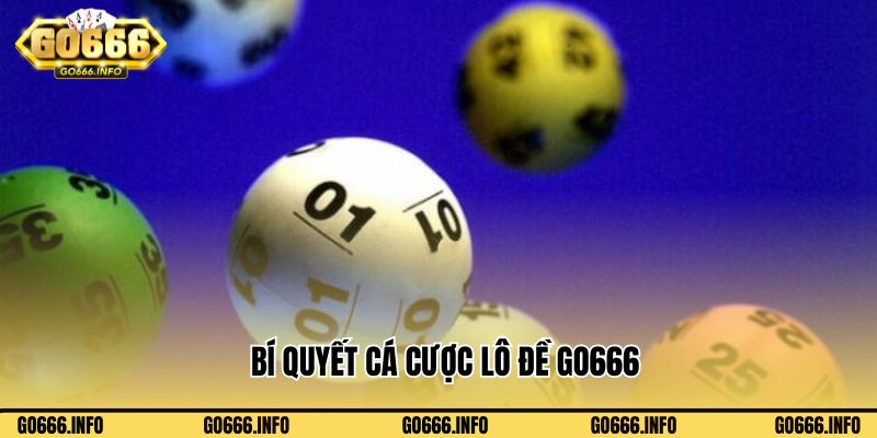 Bí quyết cá cược lô đề Go666 siêu hay cho người mới