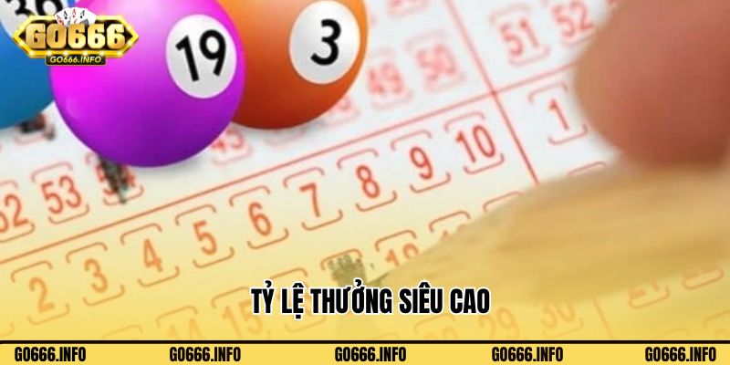 Tỷ lệ thưởng siêu cao tại chuyên mục game lô đề Go666