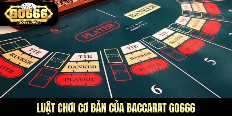 Luật chơi cơ bản của Baccarat Go666