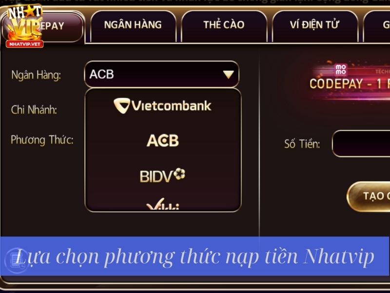 Đa dạng phương thức thanh toán
